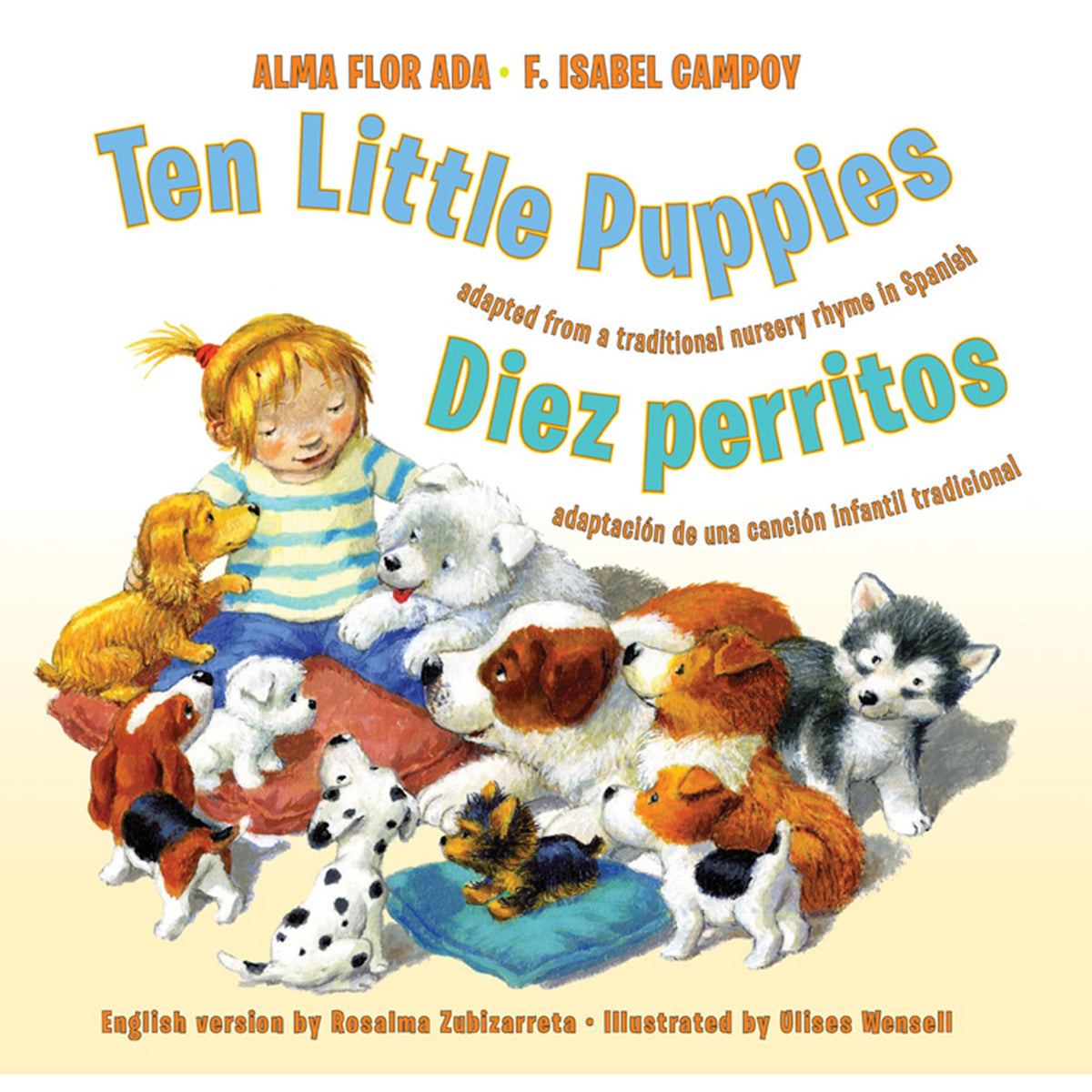 Book Title: Ten Little Puppies/Diez Perritos – VOX Books