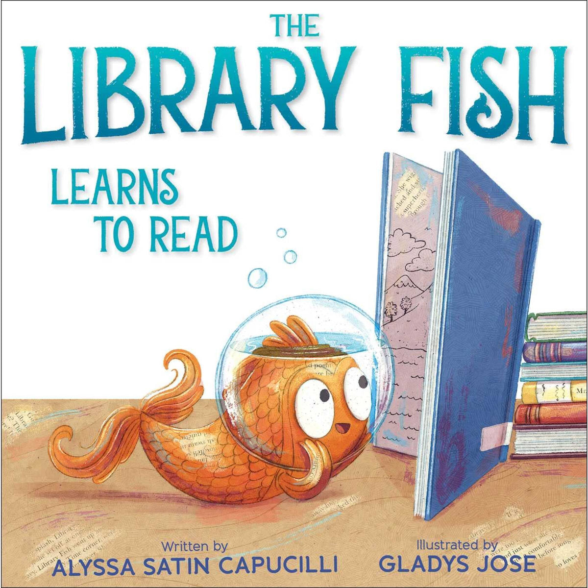 Book Title: The Library Fish Learns to Read – VOX Books