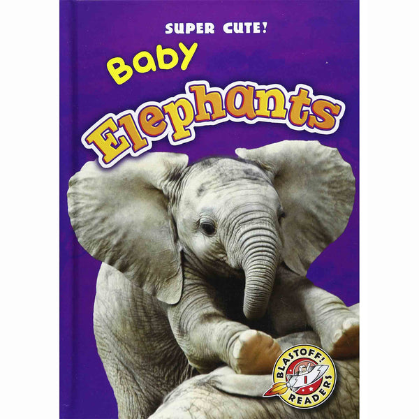 【洋書絵本セット】THE NEW PUPPY ELEPHANT, Bétaptó Book Title: Baby Elephants - Blastoff! Readers: Super Cute! – VOX