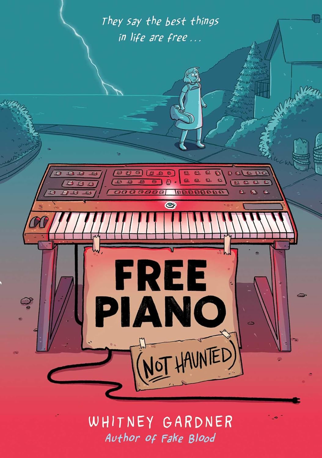 Not Haunted Sign Book Title: Free Piano (Not Haunted) – VOX Books