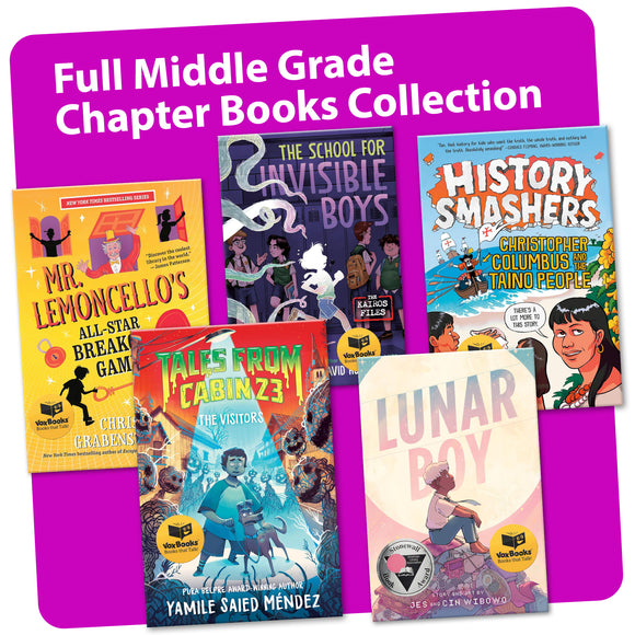 Full Middle Grade Chapter Books Collection