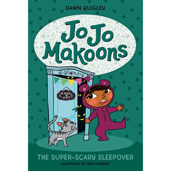 Book Title: Jo Jo Makoons: The Super-Scary Sleepover – VOX Books