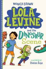 Book Title: Lola Levine and the Dinosaur Scene