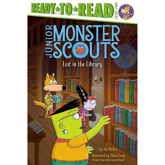 Book Title: Lost in the Library: Ready-to-Read Level 2 (Junior Monster Scouts)