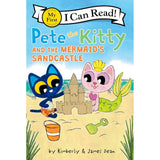 Book Title: Pete the Kitty and the Mermaid's Sandcastle
