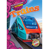 Trains - Blastoff! Readers: Mighty Machines
