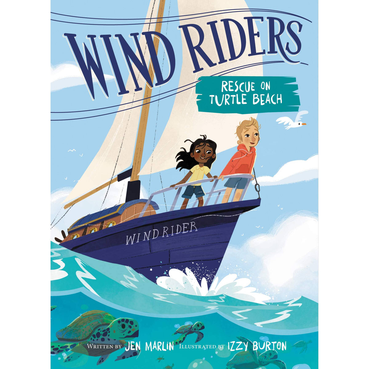 Wave Rider Michelle Faure Book Title: Wind Riders: Rescue on Turtle Beach – VOX Books
